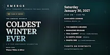 Coldest Winter Ever: The Emerge Brunch & Awards | 10 Year Anniversary