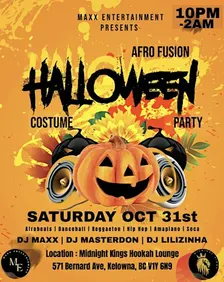 Afro Fusion Halloween Costume Party