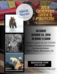The Sips & Stories Show with Featured Guest Zita Quentin (Zita's Photos)