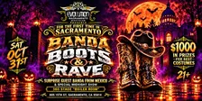 BANDA BOOTS & RAVE HALLOWEEN PARTY AT EVOLUTION SACRAMENTO