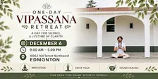 One-Day Vipassana Retreat in Edmonton