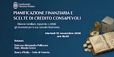 Pianificazione finanziaria e scelte di credito consapevoli