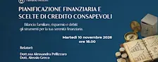 Pianificazione finanziaria e scelte di credito consapevoli