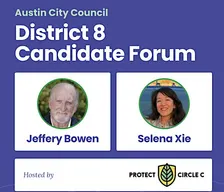 Austin City Council District 8 Community Forum