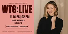 WHOA, THAT'S GOOD LIVE: Hosted by Sadie Robertson Huff