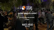 Glebe | Singles Event | Nag's Head Hotel | Sunday 8th November | 45-60