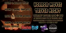 Horror Movie Trivia Night