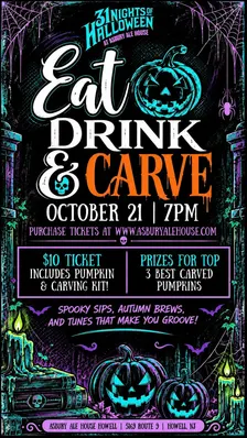 Eat, Drink, & Carve at Asbury Ale House Howell