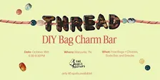 Thread DIY Bag Charm Bar