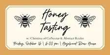 Honey & Beer Tasting