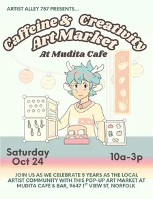 Caffeine & Creativity Art Market