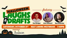 Halloween Laughs and Drafts at Mast Landing Brewing Co. Westbrook