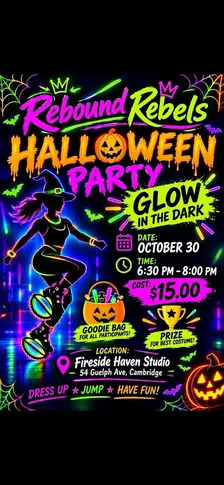 Kangoo Jumps: Halloween Glow Fitness Party
