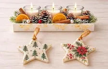 Sip, Pour & Create: Christmas Eco Resin Centrepiece