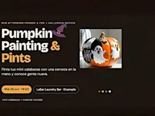 PUMPKIN PAINTING NIGHT – Halloween edition