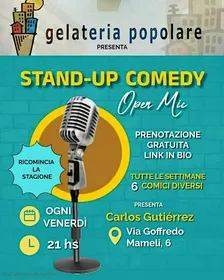 GELATERIA POPOLARE | Open mic Stand-up Comedy