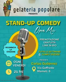GELATERIA POPOLARE | Open mic Stand-up Comedy