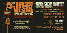 AARON SHORR QUARTET PLAYS JOHN SCOFIELD'S 'BLUE MATTER'