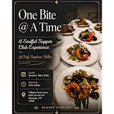 One Bite @ A Time Supper Club