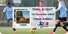 Go 2 College Soccer Trial Event and ID Camp - York, England.