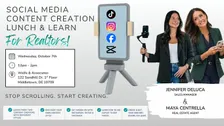 Content Creation Lunch & Learn For Realtors