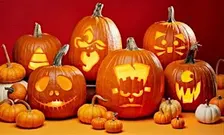 Pumpkin Carving in Skewen Memorial Hall