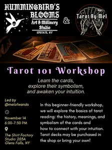 Tarot 101 Workshop at Hummingbird's Blooms