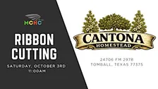 Ribbon Cutting - Cantona Homestead