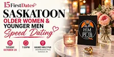 Saskatoon Older Women & Younger Men Speed Dating