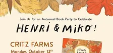 Henri & Miko Book Launch at Critz Farms