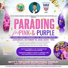 Parading for Pink and Purple