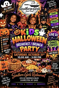 KIDS HALLOWEEN BREAKFAST BRUNCH PARTY