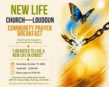 Community Prayer Breakfast: Liberated to Live a New Life in Christ