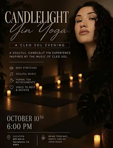 Candlelight Yin Yoga Class