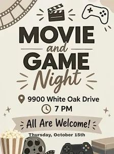 Movie & Game Night for All