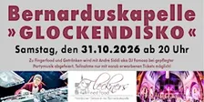 GLOCKENDISKO Bernarduskapelle - 31.10.2026