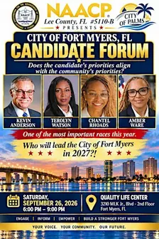 Fort Myers at the Crossroads: The 2026 Candidate Forum  Meet the Candidates
