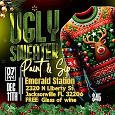 Ugly Sweater Sip & Paint