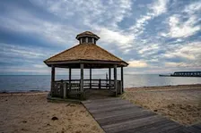 Free Gentle Beach Yoga  with Elizabeth by Karma Yoga Circle