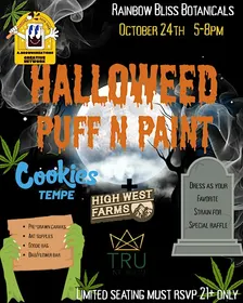 Halloweed Puff n' paint