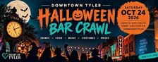 HEART OF TYLER -  HALLOWEEN BAR CRAWL '26 - DOWNTOWN, TYLER