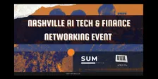 Nashville AI, Tech & Finance Networking Event