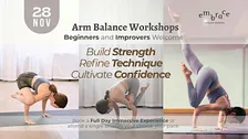 Arm Balance Workshops: Build Strength & Confidence