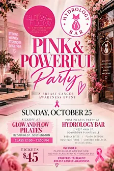 Pink & Powerful Party! Pilates+Wellness Breast Cancer Awareness Event!