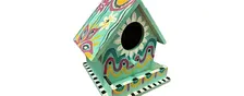 Painting Birdhouses | Brenda Dwyer, instructor