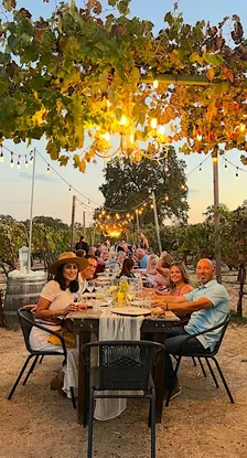 Dinner in the Vines at Rancho Roble
