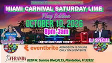 Miami Carnival Saturday Lime-Flag Edition