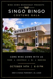 Wine Down Wednesday- Costume Gala & Singo Bingo