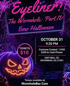 Halloween Emo night with Eyeliner