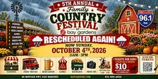 5th Annual Family Country Festival-RESCHEDULED!!!